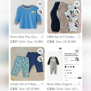 Bundle of 12-18mo Kids Clothes